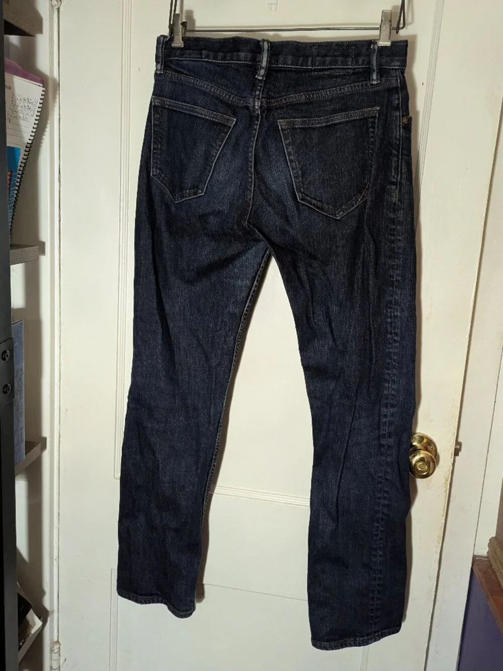 Banana Republic Regular Straight Leg Jeans Men Size 29 X 30 Dark